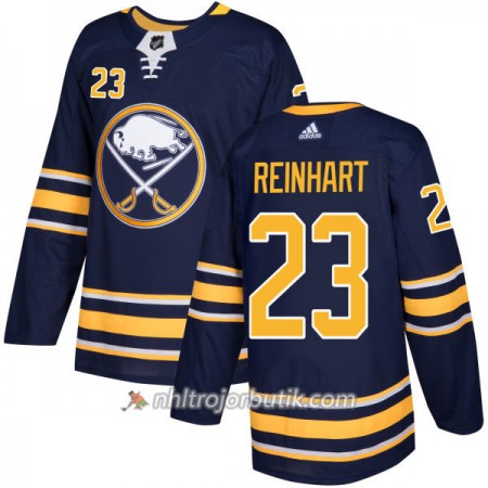 Män Ishockey Buffalo Sabres Tröja Sam Reinhart 23 Adidas 2017-2018 Marinblå Authentic